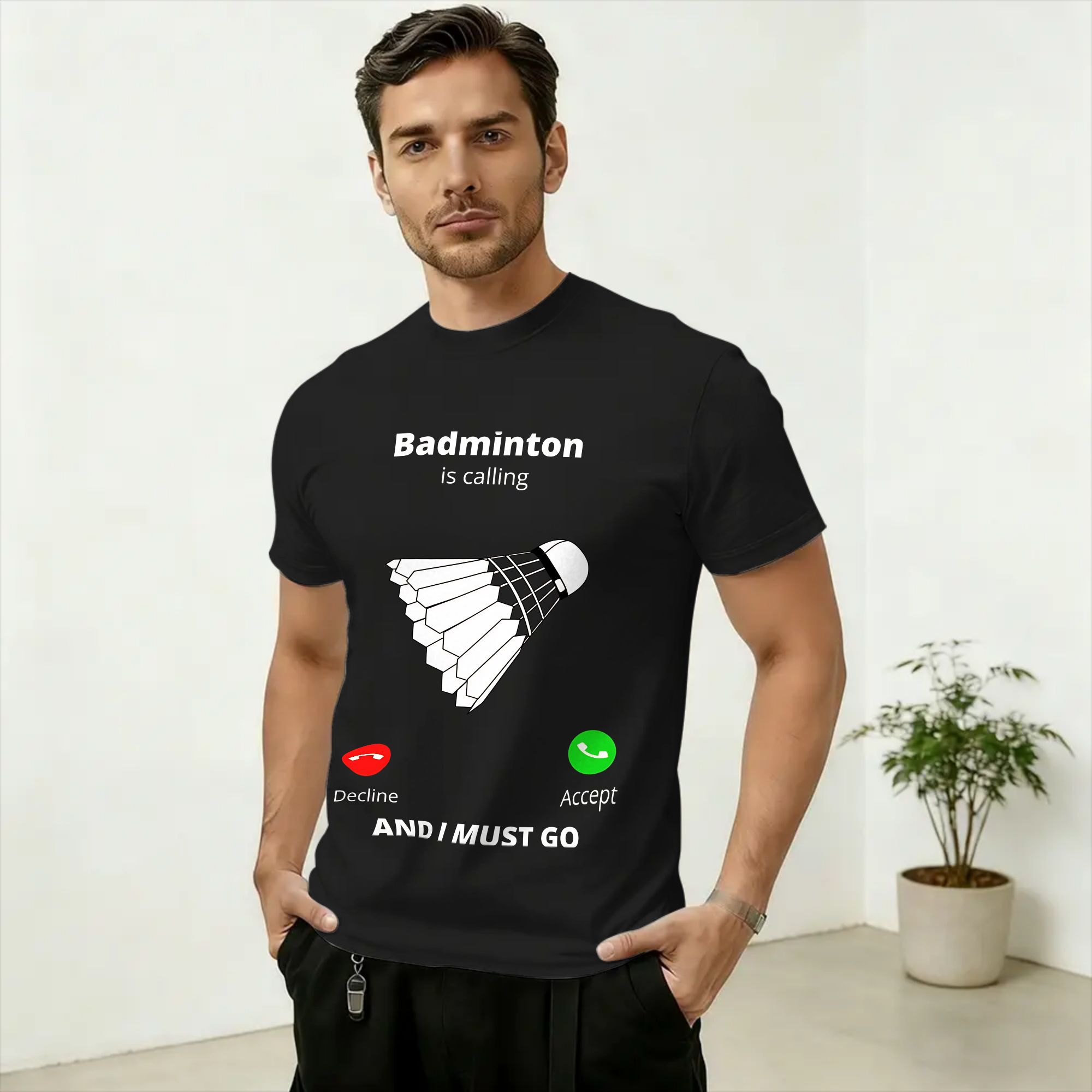 Casual Badminton is Calling T- – Badminton Is Calling recenzja i cena