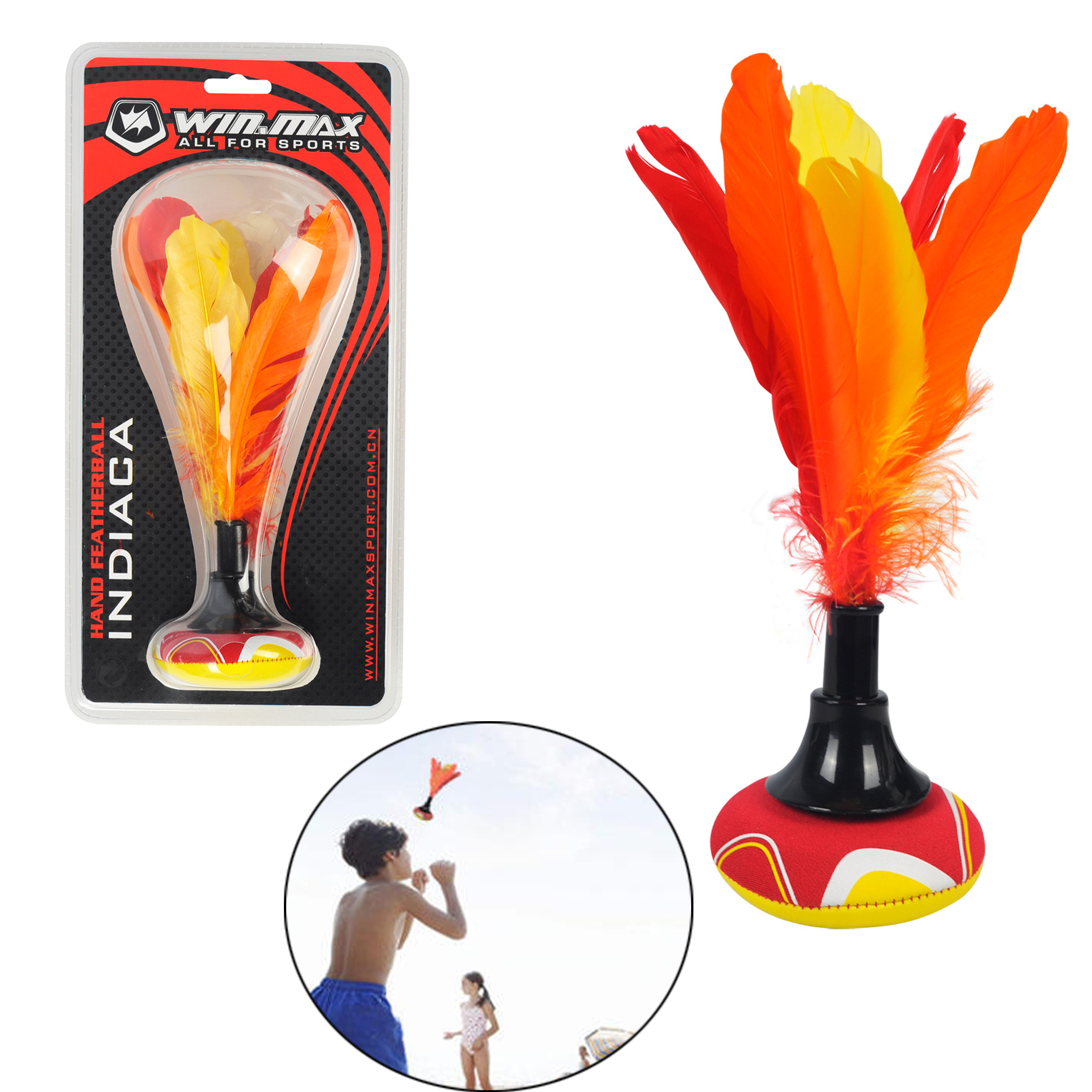 Beach Peteca Hand Shuttlecock  – Badminton Shuttlecock recenzja i cena